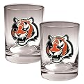 Cincinnati Bengals Rocks Glass Set - Clear