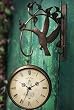Vintage Hummingbird Indoor/Outdoor Clock with Cast Iron Wall Bracket