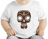 Sugar skull オーガニックベビーTシャツ 12 - 18 Months