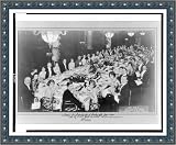 Historic Print (L): Dinner given by Coln. William Eric Fowler. New Willard Hotel - Jan. 5, 1920, for the deb