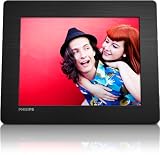 Philips - SPF4608 - Cadre photo num&eacute;rique 8" (20,3 cm) - 800 x 600 - M&eacute;moire int&eacute;gr&eacute; 2 Go - USB - Noir