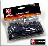 S-Thunder Caps for Powder Spraying Landmine 100pc ACC-PL03 BLACK