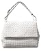 Bottega Veneta Woven Cream Leather Flap Shoulder Bag 162117/V00A2/9541