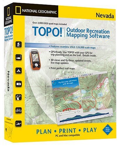 TOPO! National Geographic USGS Topographic Maps (Nevada)