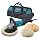 Makita 9227CX3 7-Inch Hook and Loop Electronic Polisher-Sander with Polishing Kit