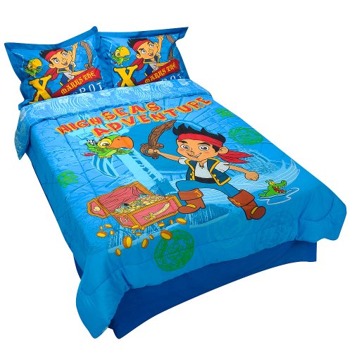 Disney Jake The Neverland Pirates Full Size Comforter Bed
