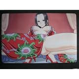 Anime One Piece Drunk Anime Girl Hancock Stripe Tease Play Mat