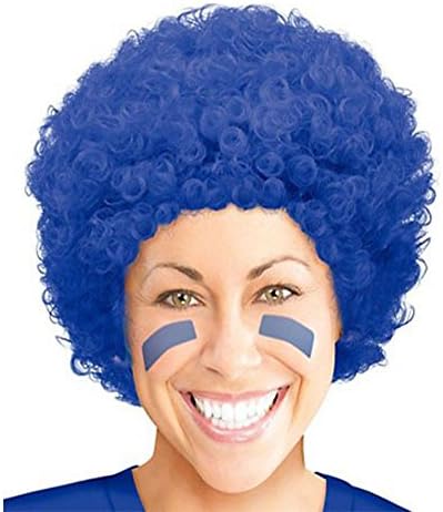 Thing 1 Thing 2 inspired Blue Costume Wig