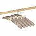 Padded Hangers - Set of 5 - Cappuccino Brown by Whitmor