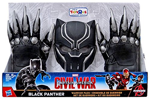 Captain America Civil War Black Panther Warrior Pack Exclusive Roleplay Toy