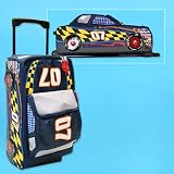 Motorsports Car Luggage - Children Travel Suitcase Race Car Shaped