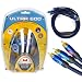 Trademark Global 72-26004, Monster THX Ultra 600 24k Plated 4 Ft. Component Video