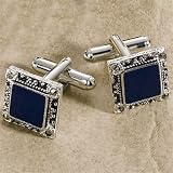 Antiqued Square Cufflinks