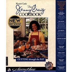Click here to buy Mastercook's The Jenny Craig Cookbook: Cutting Through The Fat (WIN MAC) by Sierra Home.