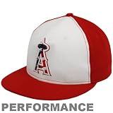 MLB New Era Los Angeles Angels of Anaheim Red-White Stars & Stripes On-Field 59FIFTY Fitted Performance Hat (6 7/8)