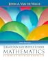 Elementary and Middle School Mathematics: Teaching Developmentally