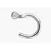 NICKEL FREE White gold with Genuine Cut Diamond nose ring