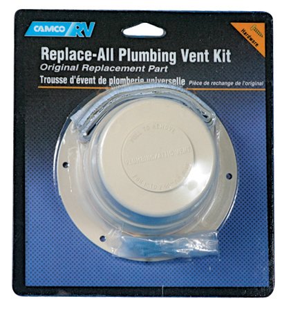 Camco 40133 Replace All Beige Plumbing Vent Kit