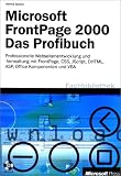 Microsoft FrontPage 2000 - Das Profibuch - reference book - CD - German