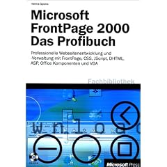 Microsoft Frontpage 2000, m. CD-ROM