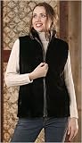 Women's Classic Sheared Beaver Zip Vest
