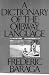 Dictionary of the Ojibway Language (Borealis Books)