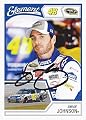 AUTOGRAPHED Jimmie Johnson 2011 Wheels Element Racing (#48 Lowe's Team) Signed Collectible NASCAR Trading Card with COA