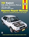 VW Rabbit, Golf, Jetta, Scirocco, Pick-up (1975-1992) Automotive Repair Manual (Haynes Automotive Repair Manuals)