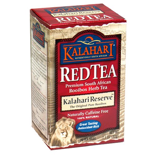 Kalahari Red Tea, Reserve, Tea Bags, 20-Count Boxes (Pack of 12) by Kalahari