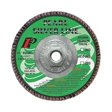 Pearl Abrasive MX456ZTH 4-1/2mm by 5/8-11mm Maxidisc, Flap Discs