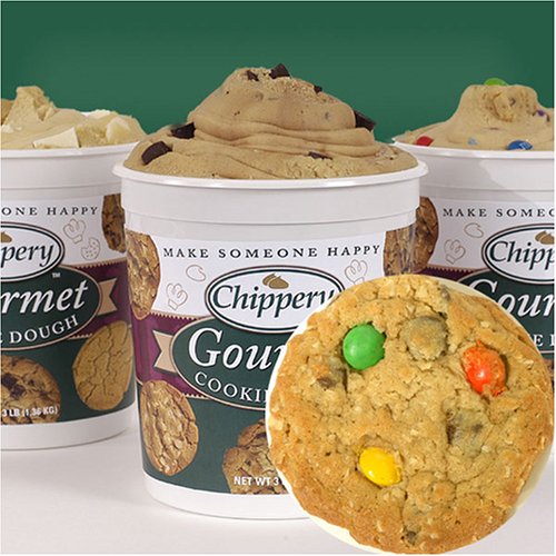Chippery Gourmet Bit of Everything Cookie Dough - Two, 3 lb. Tubs by Chippery