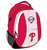 MLB Philadelphia Phillies Rebel Backpack (Medium, Red)