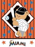 MLB Miami Marlins Baby Blanket