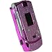 Pink Stars Snap-On Shell For Motorola RAZR V3