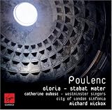 Music : Poulenc - Gloria; Stabat Mater; Litanies à la Vierge noire