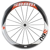 SRAM 2012 S60 Carbon Clincher Road Bicycle Wheel - Red Decals - Front - 00.1915.030.000