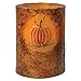Hearthside Collection Burnt Mustard Pumpkin Timer Pillar