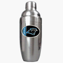 Carolina Panthers Stainless 25 Ounce Steel Cocktail Shaker by Great American Products