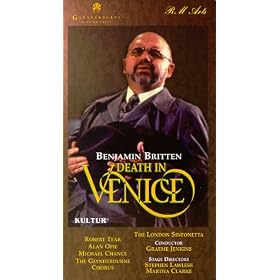 Britten - Death in Venice / Jenkins, Tear, Opie, Glyndebourne Festival Opera [VHS]