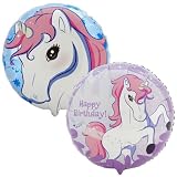 Enchanted Unicorn 18" Foil Balloon Party Supplies