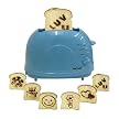 Pop Art Toaster with 6 Design Plates - Aqua (CT8196RA)