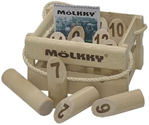 Tactic - 52501 - Jeu de Plein Air - Mölkky version luxe