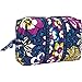 Vera Bradley Large Cosmetic Ziggy Zinnia
