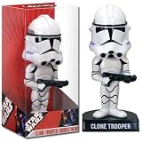 Star Wars: White Clone Trooper Bobble Head Toy - 14876