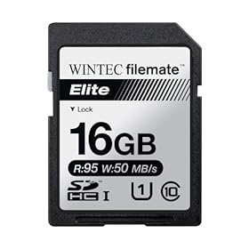 Filemate Wintec Filemate Elite 16GB UHS-I U1 SDHC C10 Card (3FMSD16GBU1E-R)