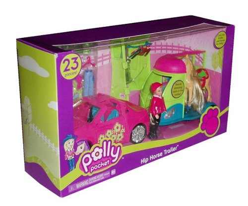 Childrens Toyshop  Toys : Polly Pocket Hip Horse Trailer