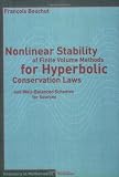 Nonlinear Stability of Finite Volume Methods for Hyperbolic Conservation Laws: and Well-Balanced Schemes for Sources (Frontiers in Mathematics)