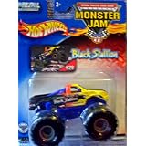 2002 Hot Wheels Monster Jam Metal Collection Mattel #28 BLACK STALLION Collectible Truck... by Hot Wheels