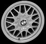 00 BMW 328I 328-i ALLOY WHEEL RIM 15 INCH, Diameter 15, Width 6.5 (FORKED SPOKE), 42mm offset, SILVER, 1 Piece Only, Remanufactured (2000 00) ALY59312U10