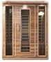3 Person Sauna Cedar Carbon Fiber Dry Heat FAR Infrared CD Player Portable Detox
